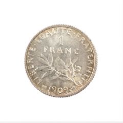 France, 1 Franc 1909, SPL, Argent, Le Franc 217