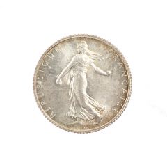 France, 1 Franc 1909, SPL, Argent, Le Franc 217