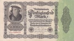 Allemagne, 50000 Mark 19.11.1922, TTB+, Pick 79